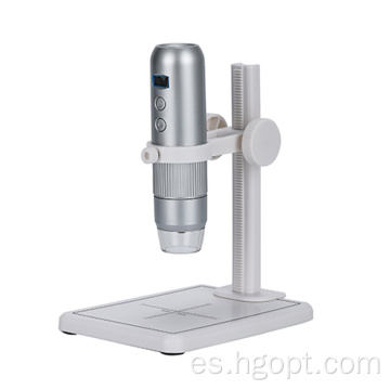 Microscopio digital WiFi inalámbrico de luz LED LED de 8 PCS